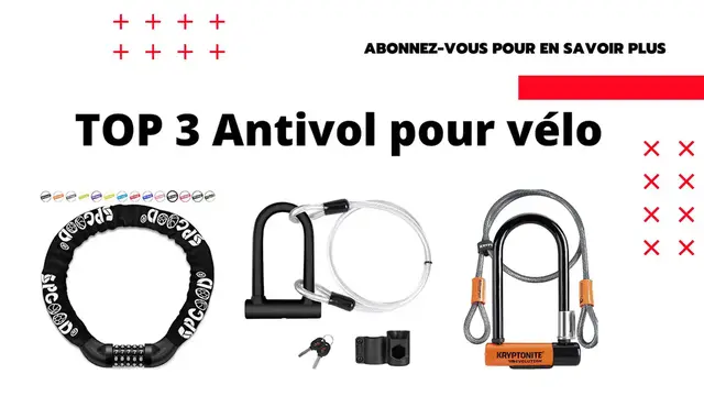 'Video thumbnail for Meilleur Antivol pour vélo 2022 : TOP 3'