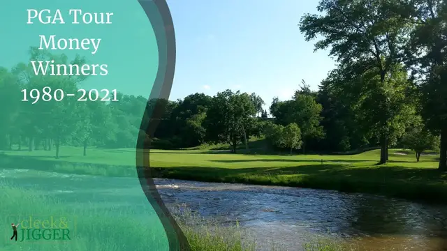 Video thumbnail for PGA Tour Money Winners Visualization (1980-2021)