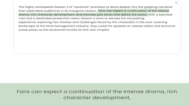 Video thumbnail for that captivated audiences in its inaugural season. Fans can expect a continuation of the intense drama, rich character development, and intricate plot twists that define the series. With a talented cast and a dedicated production team, Se