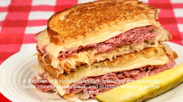 Video thumbnail for reuben sandwich recipe