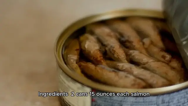 Video thumbnail for salmon croquettes recipe