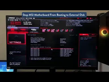 'Video thumbnail for MSI Motherboard Keeps Booting To External Hard Drive or Flash Drive [Fixed]'