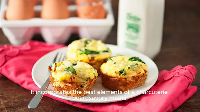 Video thumbnail for Mini Potato Quiche Cups