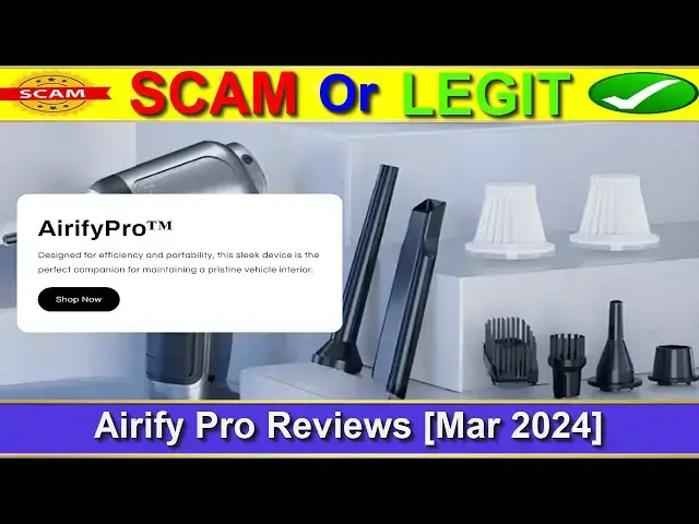 Video thumbnail for Airify Pro Reviews ⚠️(( BEWARE IN 2024! ))⚠️Is AirifyPro SCAM or LEGIT ?⚠️😲
