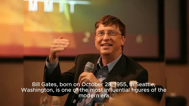 Video thumbnail for Bill Gates