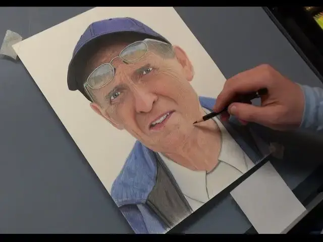 Video thumbnail for Drawing My Grandad | Realistic Portrait Drawing (1 Minute Video)