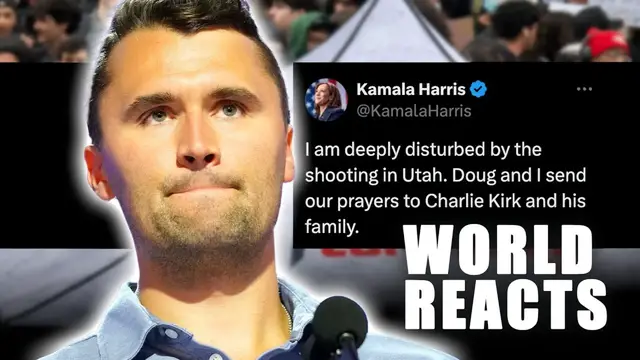 'Video thumbnail for The World Reacts To Charlie Kirk's Tragic Death'