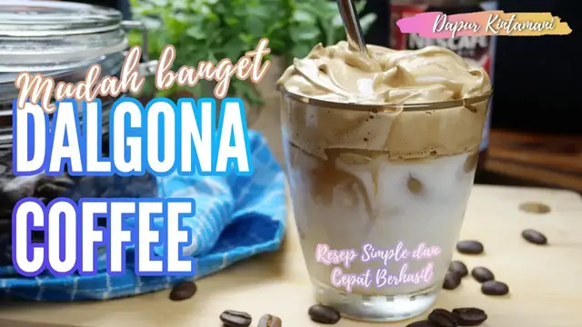 'Video thumbnail for Buat Dalgona Coffee Cara Gampang'