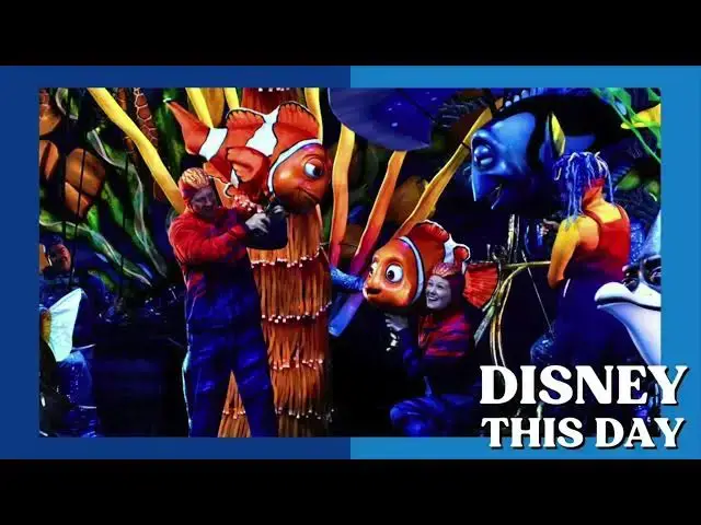 Video thumbnail for Finding Nemo  -  The Musical | DISNEY THIS DAY | October 18, 2006