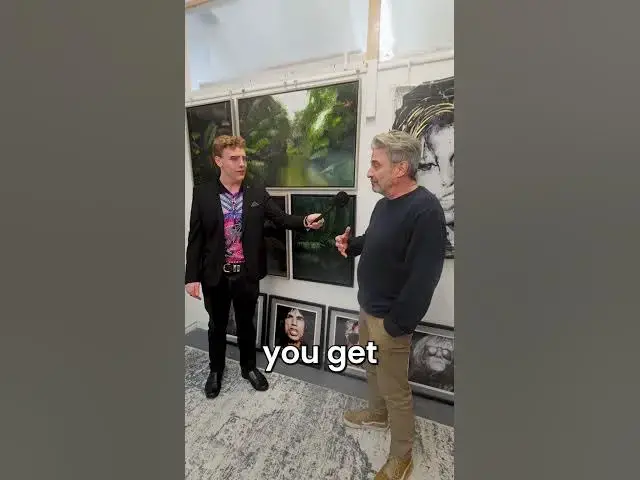 Video thumbnail for Robert Kerr Artist Landscape Paintings Interview | Wimbledon Art Fair