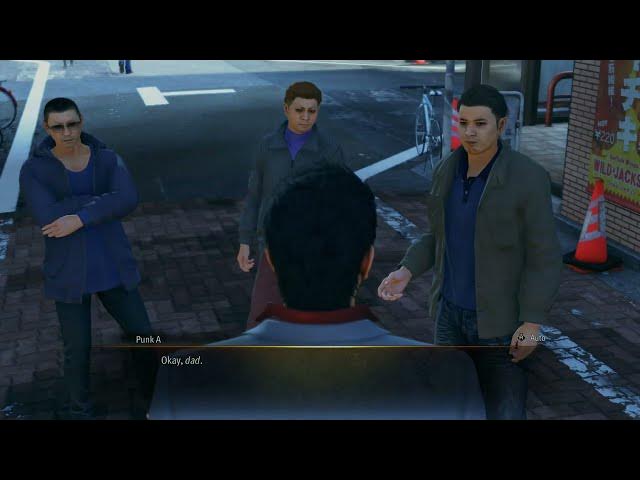 Video thumbnail for Yakuza Kiwami 3 - Chapter 1 Go To Emoto Medical Clinic: Defeat Thugs: Guard, Heat Action, Weapons