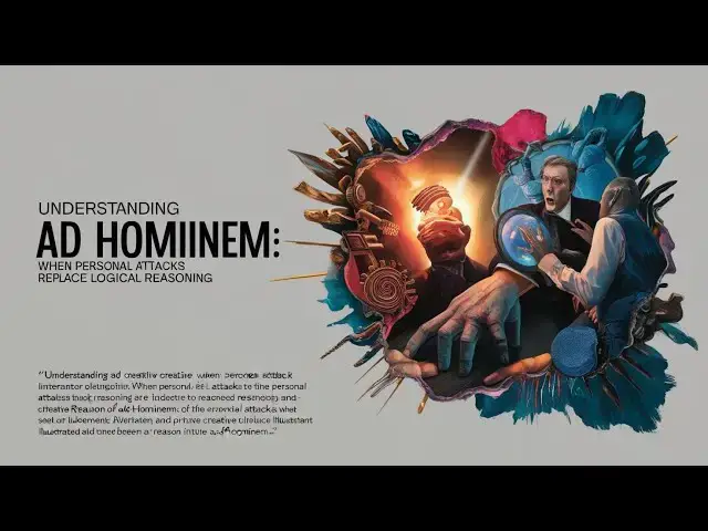 Video thumbnail for Understanding Ad Hominem: When Personal Attacks Replace Logical Reasoning