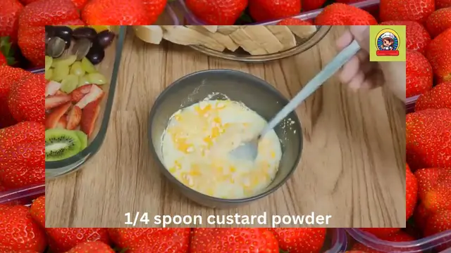 'Video thumbnail for Fruit Custard Recipe'