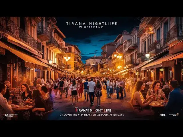 Video thumbnail for Tirana Nightlife: Discover the Vibrant Heart of Albania After Dark