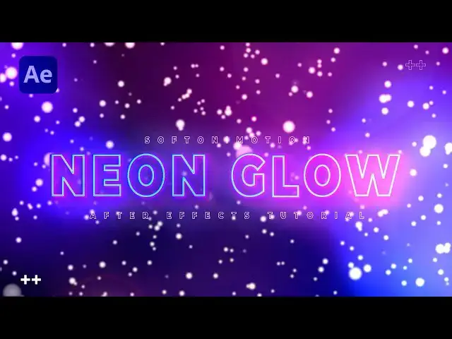 'Video thumbnail for Neon Text Animation in After Effects  Tutorial - No Plugins Required'