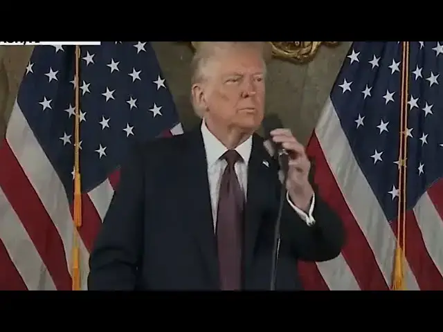 Video thumbnail for BREAKING: Trump Shares Emergency News From Oval Office