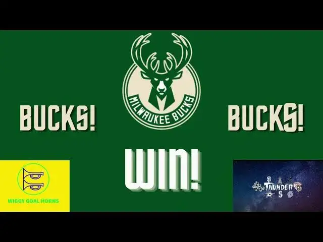 Video thumbnail for Milwaukee Bucks 2022 Win Buzzer (feat. WIGGY GOAL HORNS)