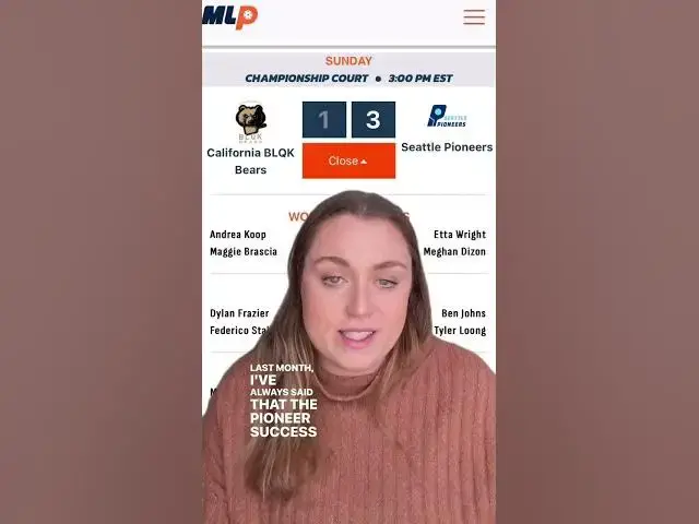 Video thumbnail for The Seattle Pioneers are the #MLPDaytonaBeach Premier Level Champions 🏆