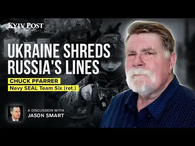 'Video thumbnail for Ukraine Shreds Russia's Lines - Ex-SEAL Explains'