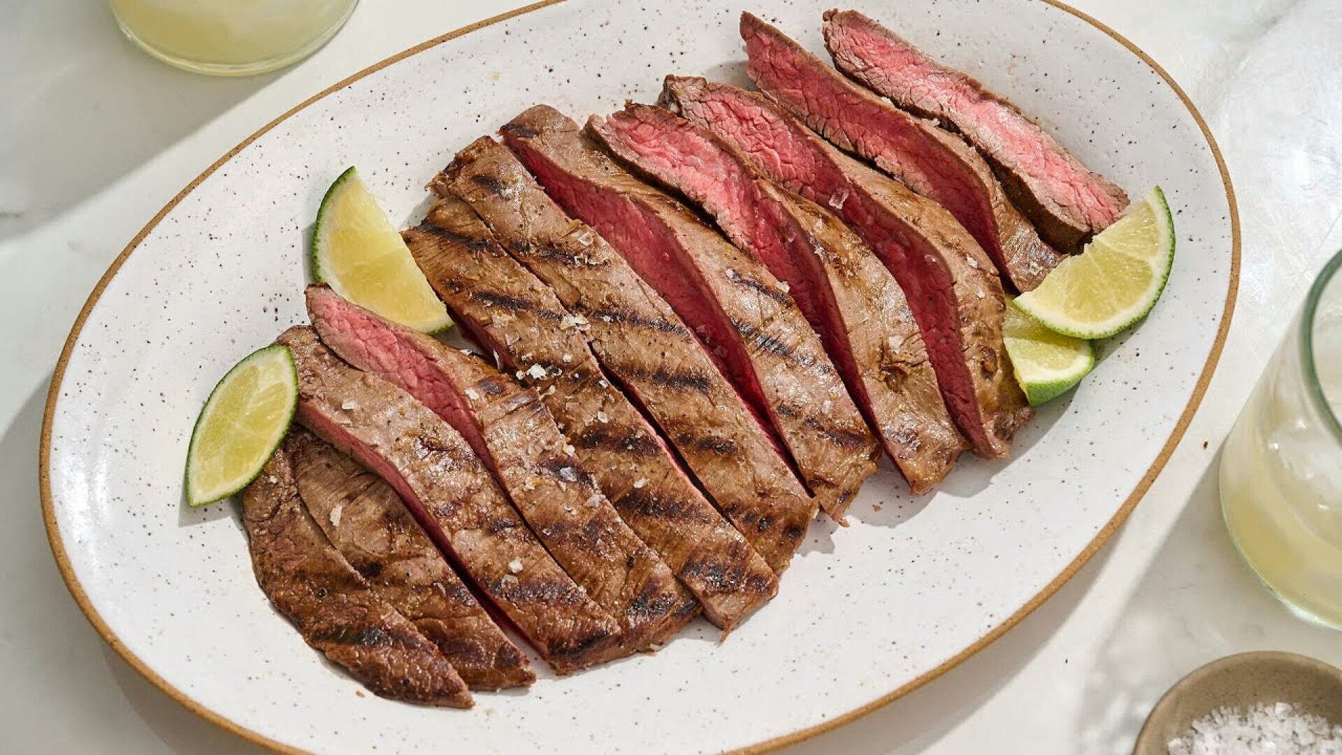 Video thumbnail for Margarita-Inspired Marinated Flank Steak Recipe