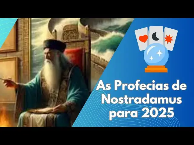 Video thumbnail for As Profecias de Nostradamus para 2025: Catástrofes, Terceira Guerra Mundial ou uma Era de Mudança