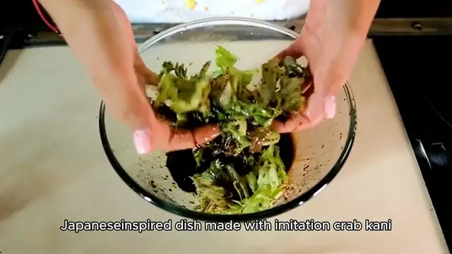 Video thumbnail for kani salad recipe