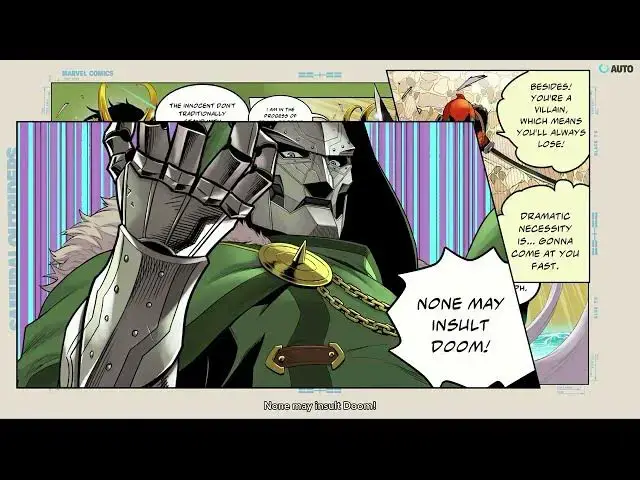 Video thumbnail for Marvel Tōkon: Fighting Souls - Episode: Samurai Outsiders: Asgard Arrival | Loki & Dr Doom Cutscene