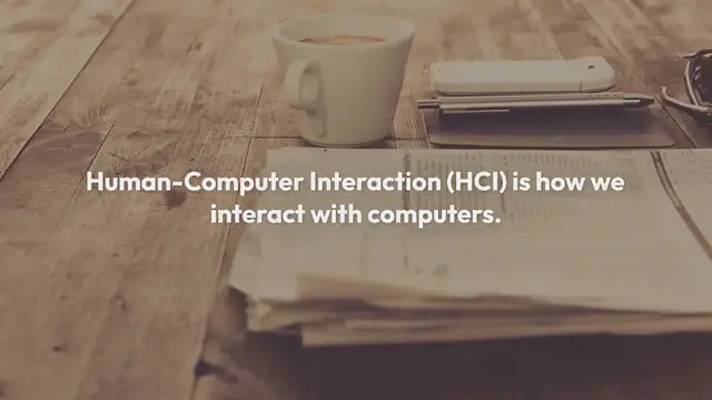 Video thumbnail for "AI for Enhancing Human-Computer Interaction "