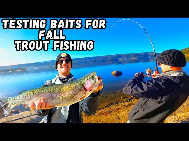 Video thumbnail for Fishing Big Bear Lake for BIG Trout | Fall Trout Fishing Report