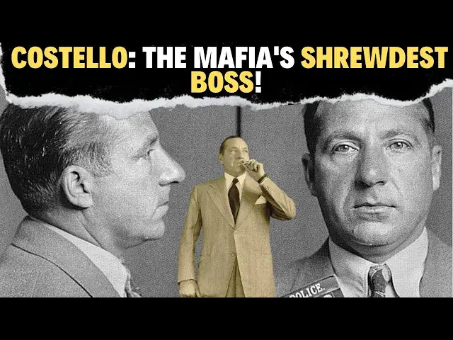 Video thumbnail for The Untold Story of Frank Costello: The Mafia's Shrewdest Boss!