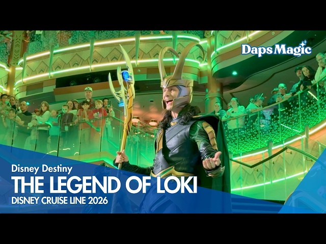Video thumbnail for The Legend of Loki | Grand Hall Show | Disney Destiny 2026 4K