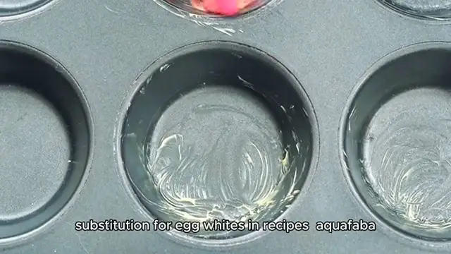 Video thumbnail for aquafaba recipe