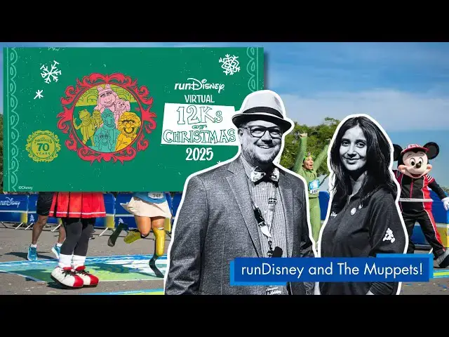 'Video thumbnail for runDisney and The Muppets! - Walt Disney World Fall & Holiday Media Event 2025 4K'