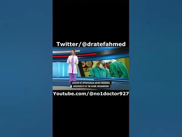 Video thumbnail for Acute Appendicitis 23 Questions and Answers #acuteappendicitis #appendicitis #symptoms #shorts #mcqs