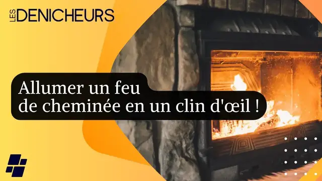 Video thumbnail for 🧱Allumer un feu de cheminée en un clin d'œil : découvrez notre astuce infaillible !