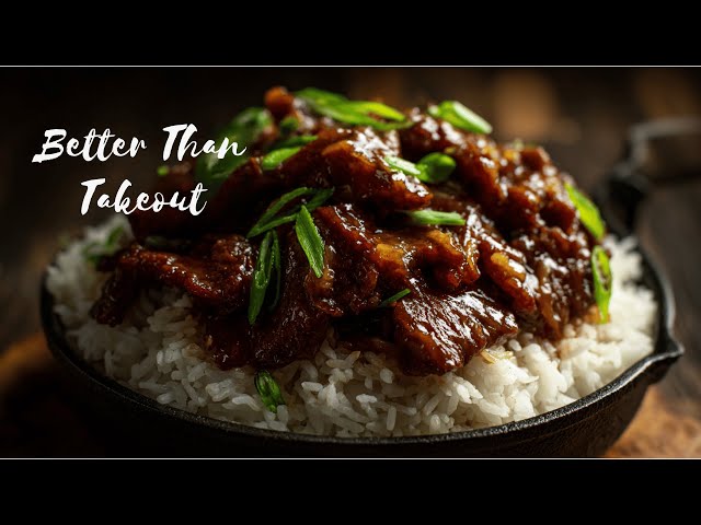 Video thumbnail for Easy Mongolian Beef Recipe | Better Than Takeout in 40 Minutes