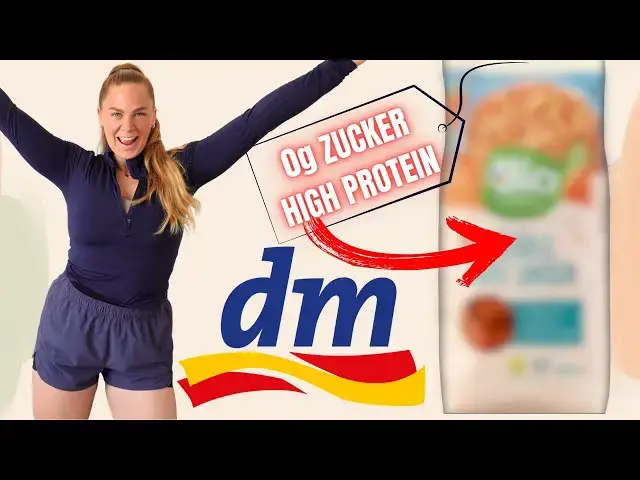 Video thumbnail for DM Einkauf: High Protein & Zuckerfrei – HIERMIT Abnehmen!