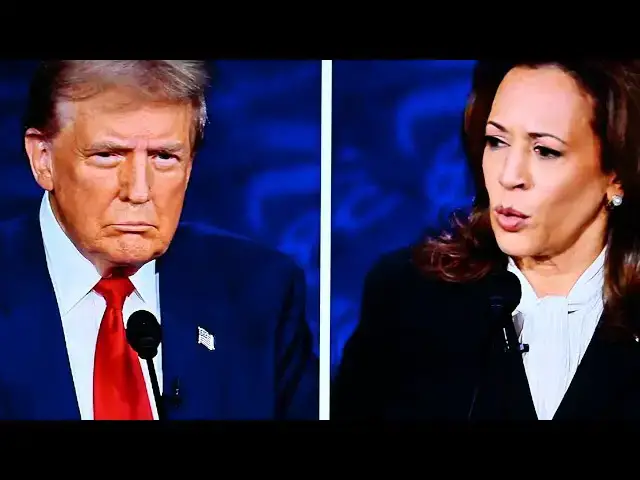 Video thumbnail for Blockbuster Announcement On Second Debate Between Trump And Harris
