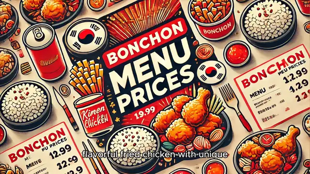 'Video thumbnail for Bonchon Menu Prices'
