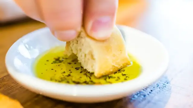Video thumbnail for What Really Makes Restaurant Bread Dipping Oil So Good