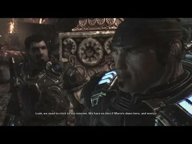'Video thumbnail for Gears of War 2 - Act 4 4-1 Hive: Reach The "Backdoor" Marcus Joins Dom In Maria Search Cutscene'
