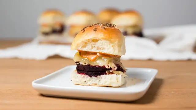 Video thumbnail for These Beet Reuben Sliders Might Just Outshine The Original