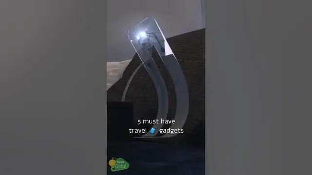 'Video thumbnail for 5 Must-Have Travel Gadgets: Everlasting Pencil to the world's thinnest Reading Light! #shorts'