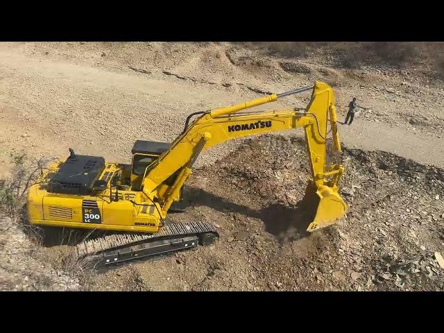 Video thumbnail for Komatsu PC300 || 2.1m3 fitted Bucket
