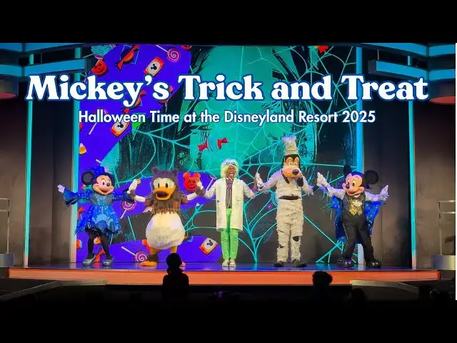 'Video thumbnail for Mickey's Trick and Treat | Halloween Time at Disneyland Resort 2025  4K'