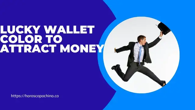 Video thumbnail for lucky wallet color to attract money: video blog