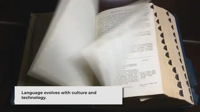 'Video thumbnail for The Lexicon of the Future: How New Words Are Added to Our Dictionaries'