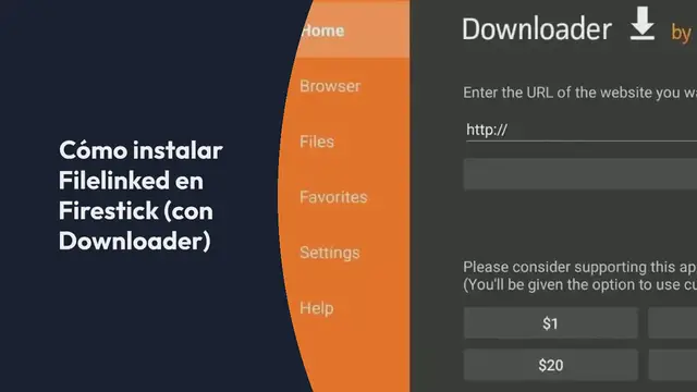 Video thumbnail for Cómo instalar Filelinked en Firestick (con Downloader)