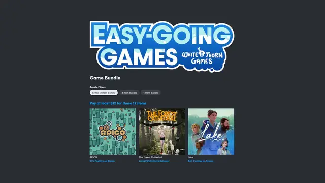 Video thumbnail for Humble Easy-Going Games Bundle Out Now