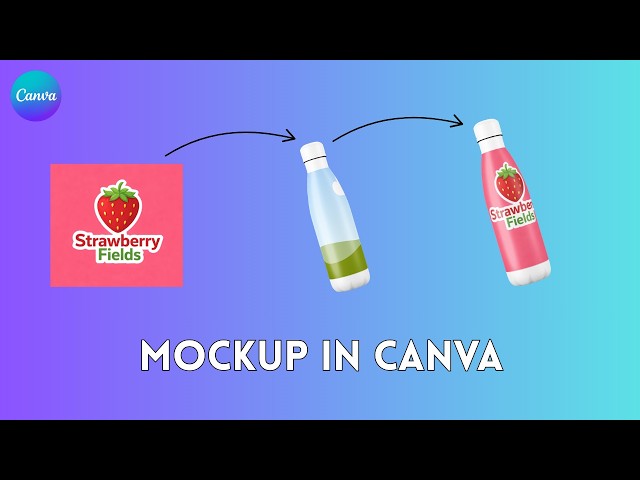 Video thumbnail for How to Create Mockups in Canva WITHOUT Any Design Experience - Canva Tutorial For Beginners